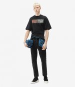 Cropped Black Jeans