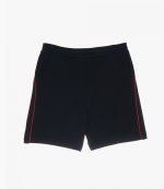 Black Piped Short