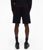 Black Piped Short