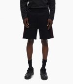 Black Piped Short