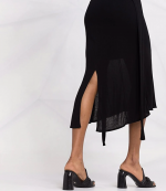 Basalt Black Layered Skirt
