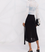 Basalt Black Layered Skirt