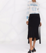 Basalt Black Layered Skirt