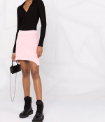 Pink Towel Mini Skirt
