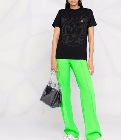 K-Tiger Loose-fitting Black T-shirt