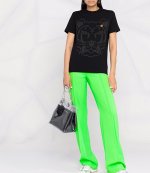 K-Tiger Loose-fitting Black T-shirt