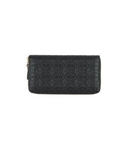 Embossed Black Wallet