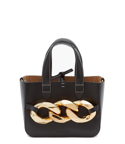 Mini Chain Tote Black