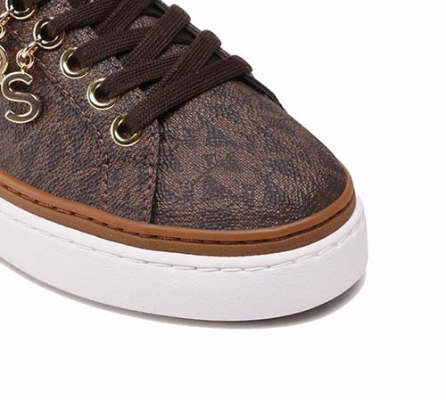 Chapman Lace Up Brown Sneakers