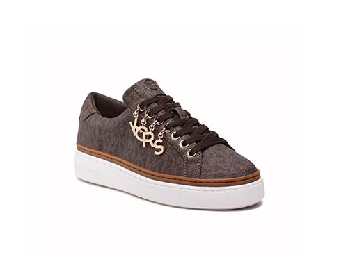 Chapman Lace Up Brown Sneakers