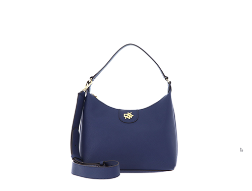 Carol Medium Navy Pouchette