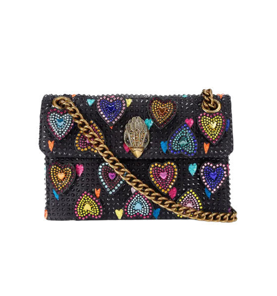 Black Comb Fabric Mini Kensington