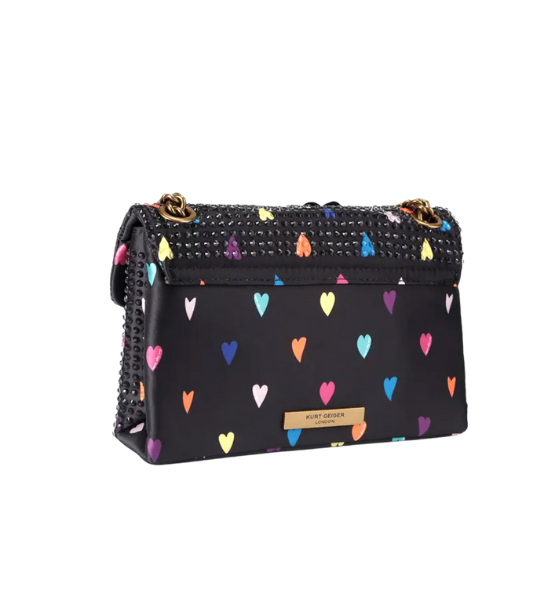 Black Comb Fabric Mini Kensington