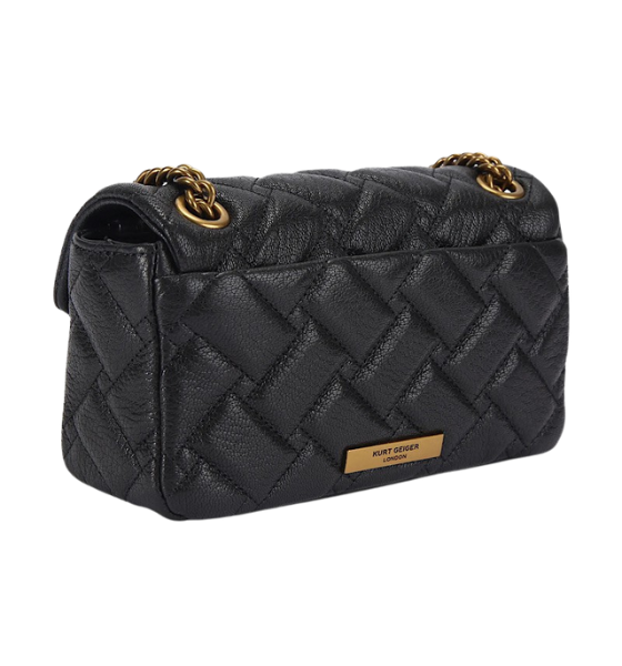 Black Leather Pimlico Bag