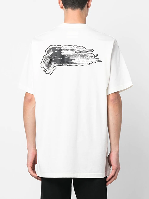 Y-3 White Brush GFX SS Tee