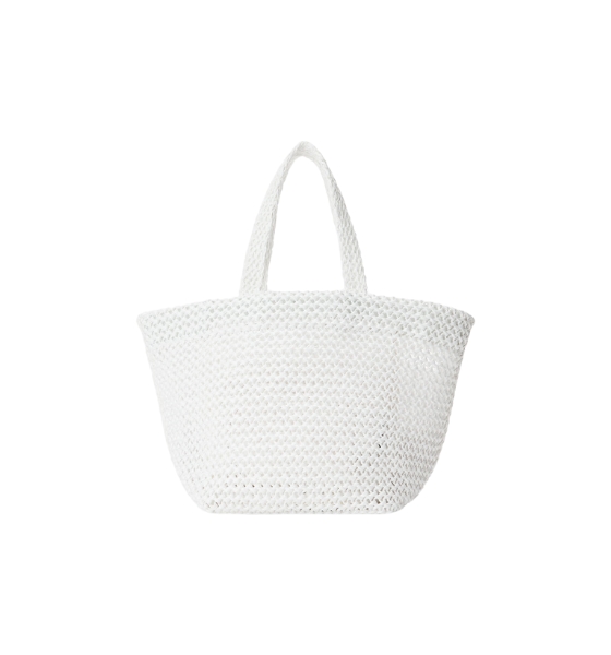 Punch Off White Small Tote