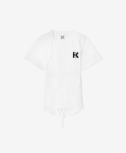Kenzo Sport Open Back White T-Shirt