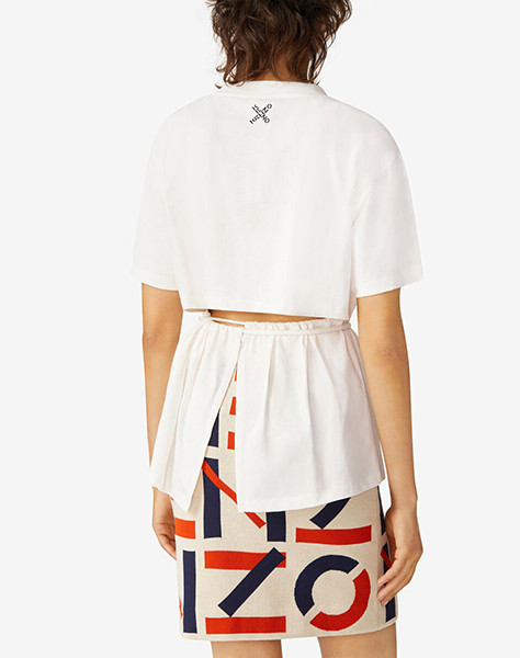 Kenzo Sport Open Back White T-Shirt