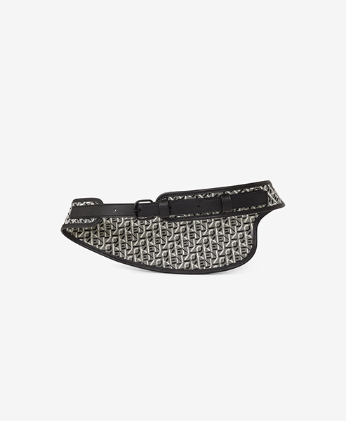 Kenzo Logo Grey Belt Bag
