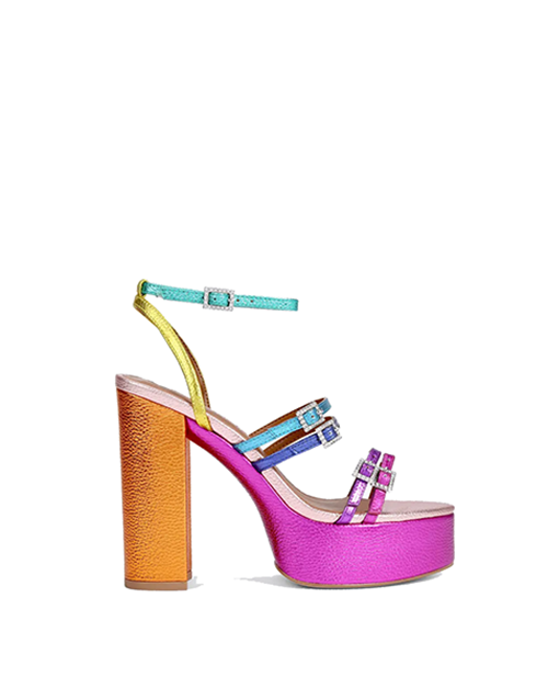 Pierra Multi High Platform Sandal