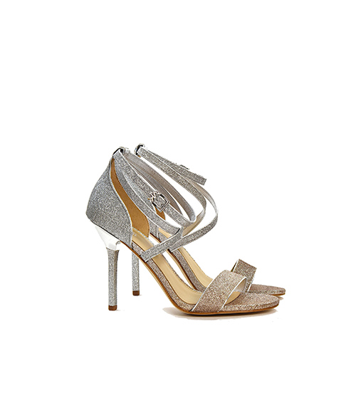 Silver Pale Gold Astrid Sandal