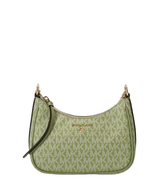 Small Chain Pouchette Light Sage