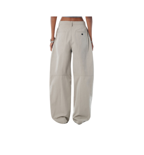 Mid-Rise Trouser W/Chain