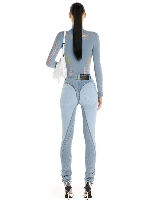 Light Blue Pantalon