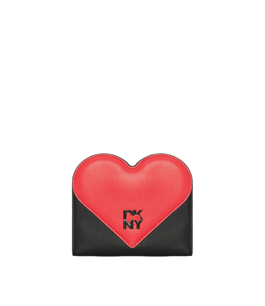 Heart Of NY Clip Red Black Wallet