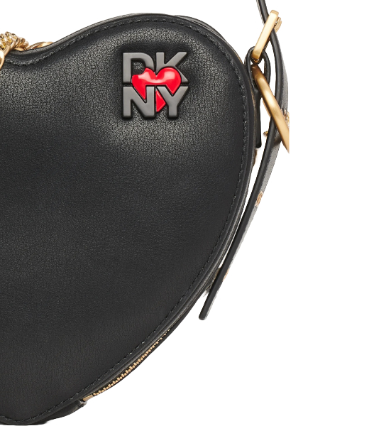 Heart Of NY Black Shoulder Bag