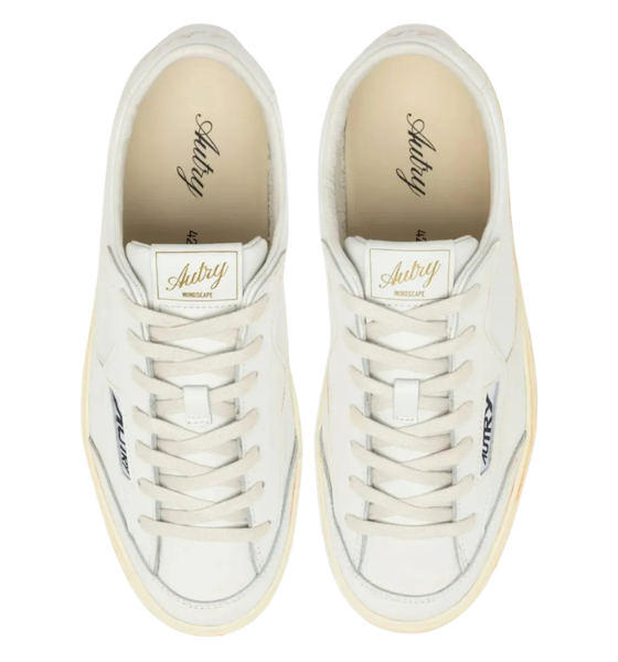 White Leather Super Vintage Windscape