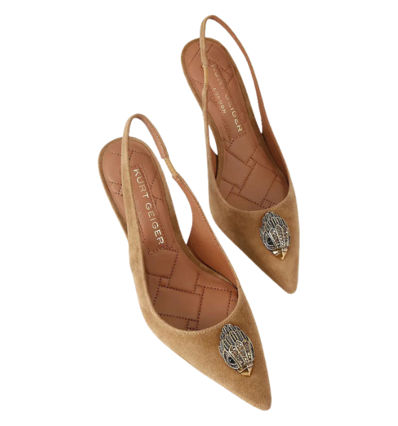 Tan Suede Leather Belgravia Sling 85