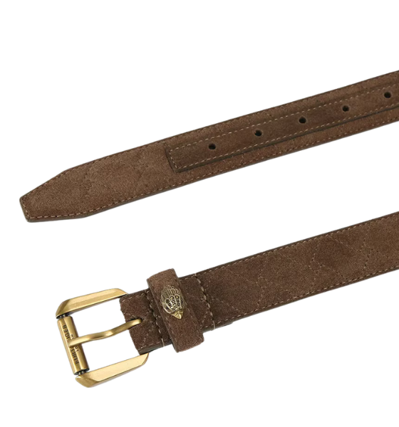 Brown Suede Kensington 30 Belt