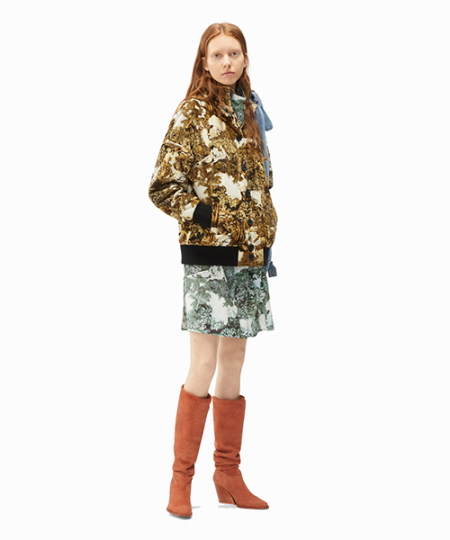 'Dreamers' Quilted Bomber Jacket
