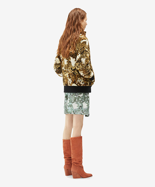 'Dreamers' Quilted Bomber Jacket