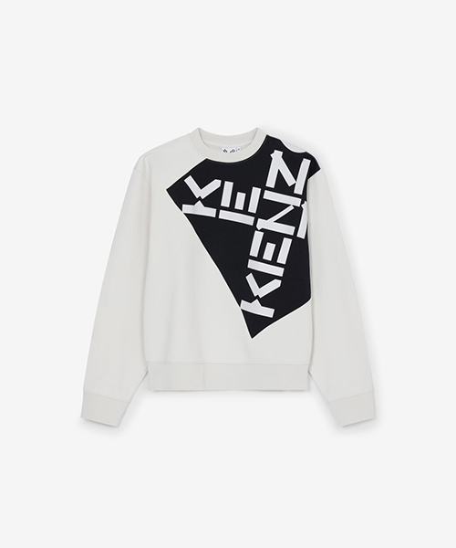 Sport White Sweatshirt