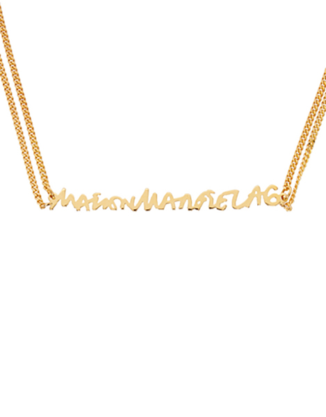 Gold Logo Necklace