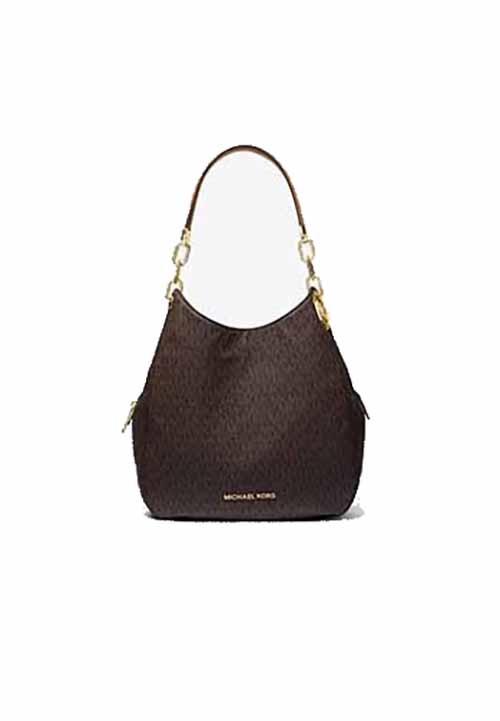 Lillie Large Logo Shoulder Bag