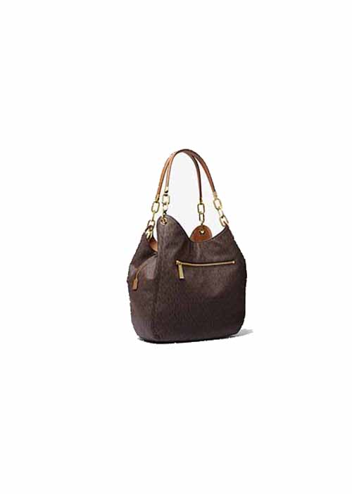 Lillie Large Logo Shoulder Bag