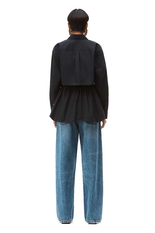 Smoked Cami With Cropped Shirt