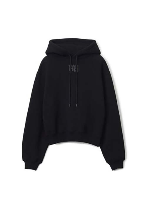 Essential Terry Hoodie With Puff Paint Logo