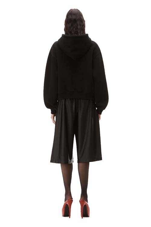 Essential Terry Hoodie With Puff Paint Logo