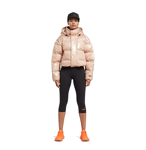 Victoria Beckham Soft Ecru Puffer Jacket