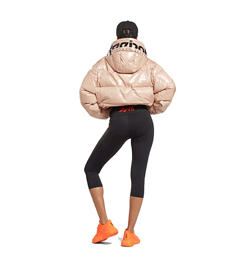 Victoria Beckham Soft Ecru Puffer Jacket