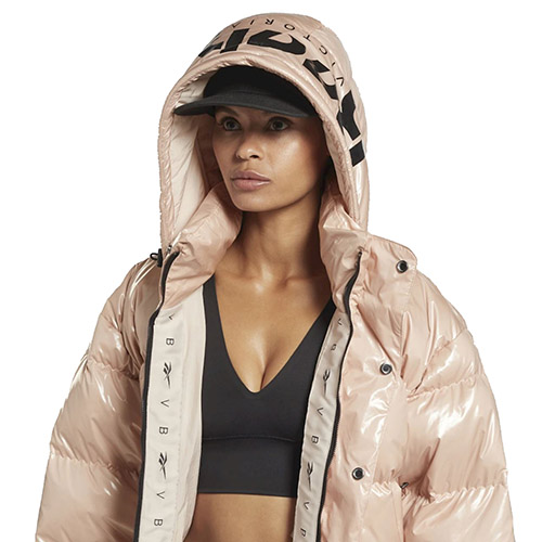 Victoria Beckham Soft Ecru Puffer Jacket