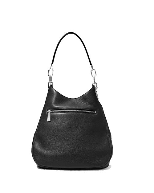 Lillie Silver Metal Shoulder Bag