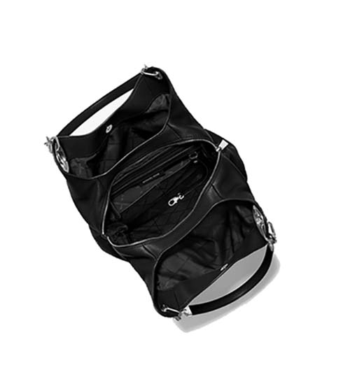Lillie Silver Metal Shoulder Bag