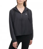 Black Windbreaker Jacket