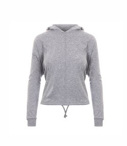 Grey Logo Hoodie