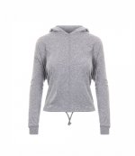 Grey Logo Hoodie